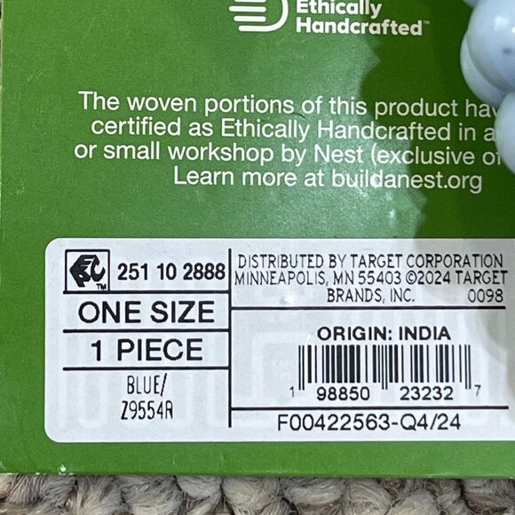 Kate Spade x Target Colorblock Beaded Crossbody Bag Blue Green New Purse - Picture 6 of 6